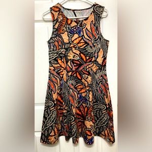 African print dress